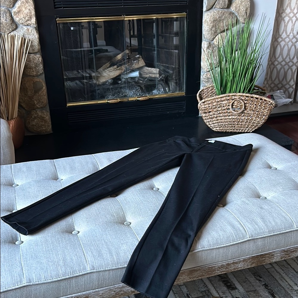 Ecru Black Trouser Pant Size 6